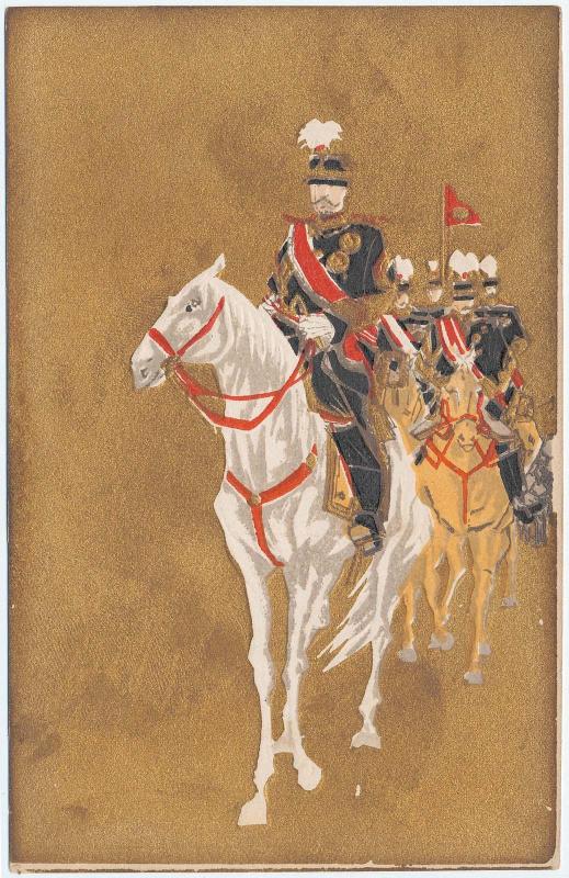 Japanese Generals on Horseback