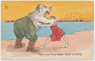 "Take your Time Jappy. There's no Hurry" (from an unidentified series)