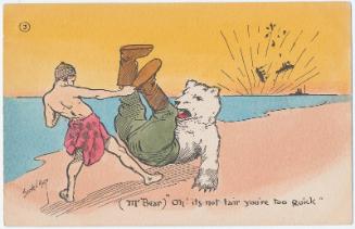 Mr Bear: "Oh it's not Fair, You're too Quick" (from an unidentified series)