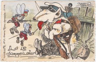 He Is Deeply Sleeping from the series La Sellette No.5 Russo-Japanese War 5-04
