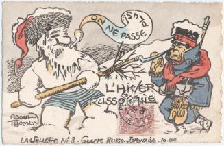 The Russian Winter from the series La Sellette No.8-Russo Japanese War 10-04