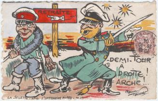 Detour from the series La Sellette, No. 10, L'Offensive Russe–10.04