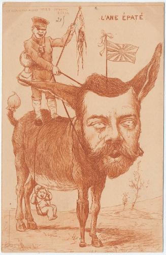 Dumbfounded Donkey from the series Le Burinsatirique, no.25