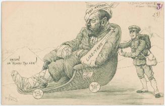 'Again, One Wounded Man!' from the series Le Burin Satirique No.31