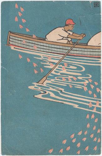 Rowing a Boat in Spring