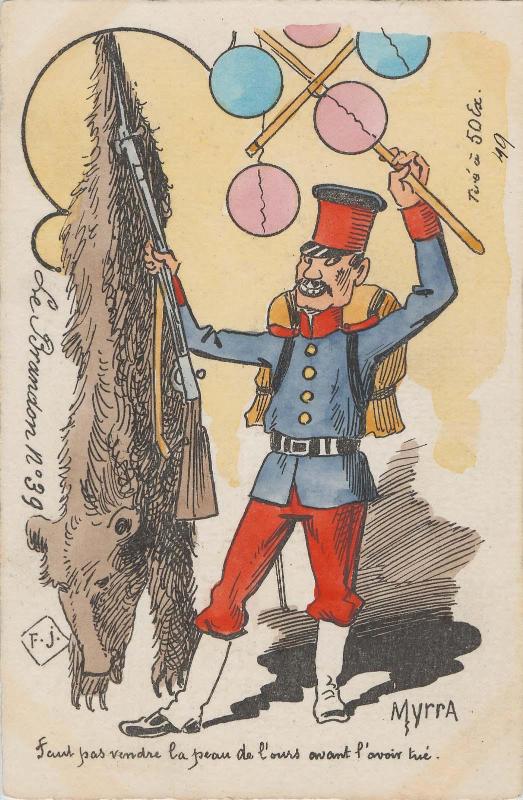 You Should Not Sell the Skin of the Bear before Teared, No.39 from the series Le Brandon