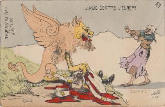 Asia against Europe, No.42 from the series L'Arc-en-Ciel