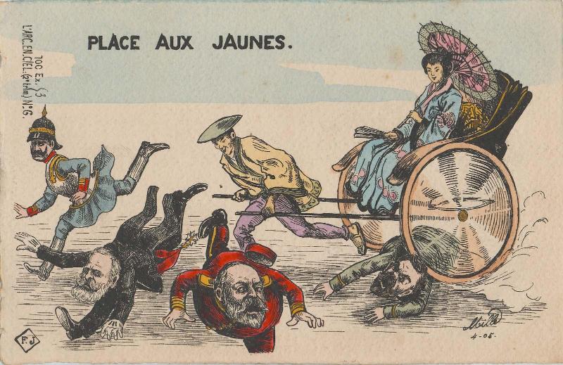 Make Way for the Yellows, No.6 from the series L'Arc-en-Ciel