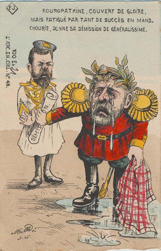 Kuropatkin Covered with Glory No.48 from the series L'Arc-en-Ciel