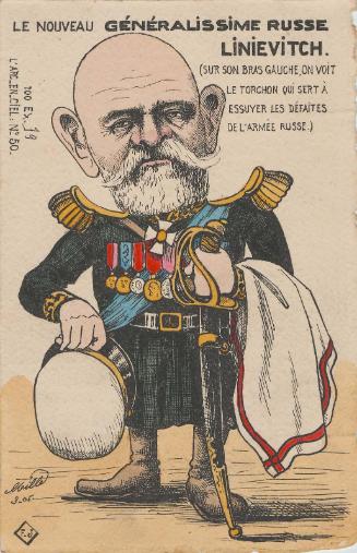 The new Russian General Linievitch, No.50 from the series L'Arc-en-Ciel