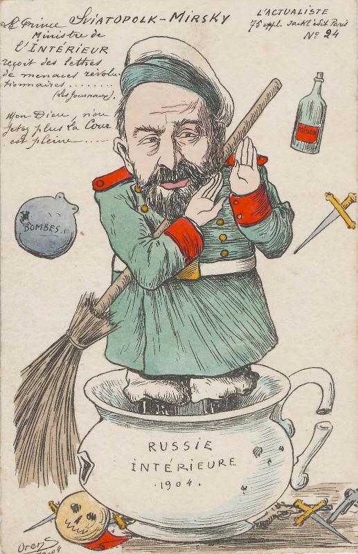 The Prince Sviatopolk-Mirsky, No.24 from the series L'Actualiste