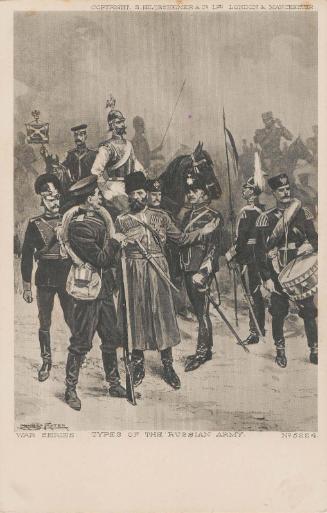 Types of the Russian Army from the War Series No.5224
