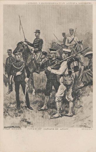 Types of Japanese Army from the War Series No.5224
