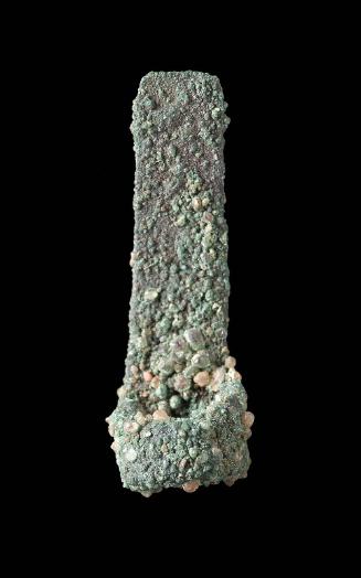 Model hoe from a foundation deposit