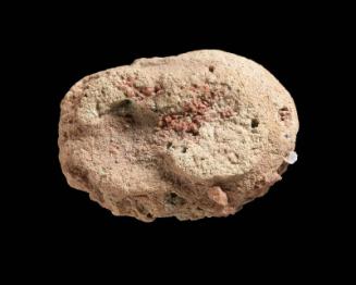 Fragment of paste or pigment