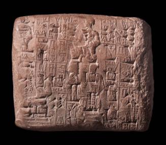 Tablet with cuneiform inscription