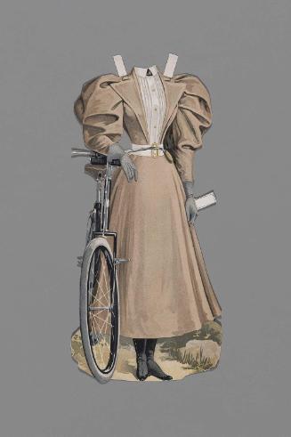 Dress for paper doll
