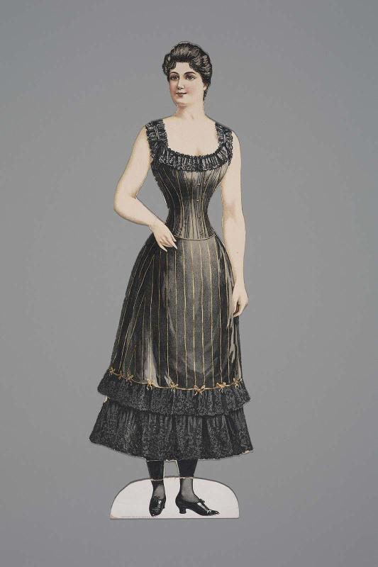 Dress for paper doll