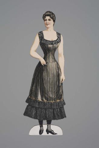 Dress for paper doll