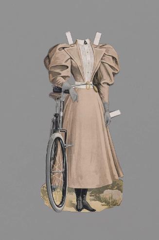 Dress for paper doll