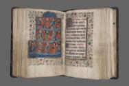 Folios 146v-147r, Christ and the Apostles