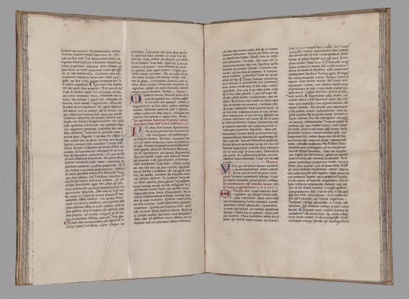 Full view, open position