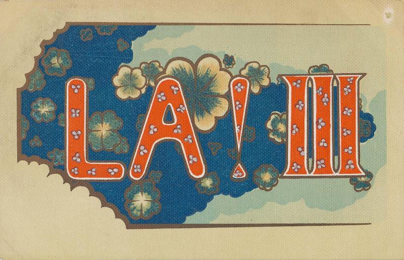 LA! III with Clover motifs