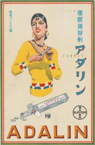 Advertisement for the Medicine Adalin by the Bayer Company