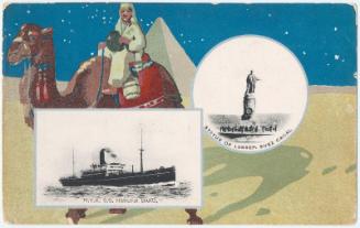 N.Y.K. S.S. Haruna Maru; Statue of Lessep, Suez Canal