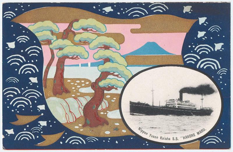 NIppon Yusen Kaisha S.S. "Hakone Maru."