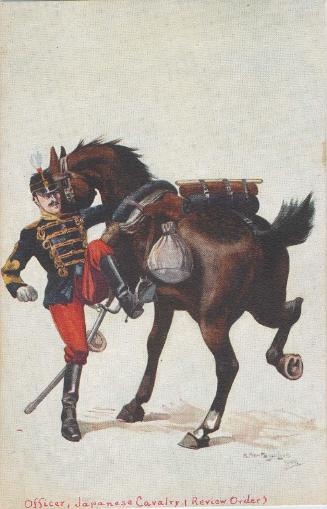Officer, Japanese Cavalry (Review Order) from the Series 414A