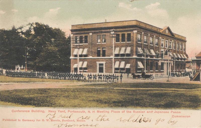 Conference Building, Navy Yard, Portsmouth, N.H Meeting Place of the Russian and Japanese Peace commission