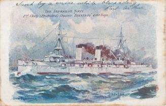 The Japanese Navy: 2nd Class (Protected) Cruiser, 'Takasago' 4,180 Tons from the "D. F. & Co." Series