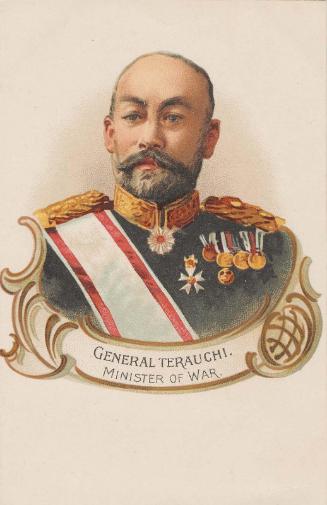 General Terauchi- Minister of War from the "In the Far East" Series 216