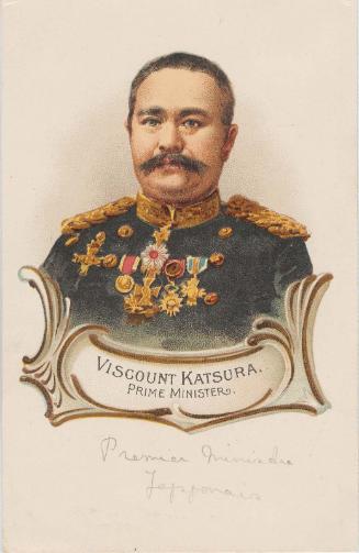 Viscount Katsura- Prime Minister from the "In the Far East" Series 216