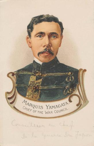 Marquis Yamagata -Chief of the War Council from the "In the Far East" Series 216