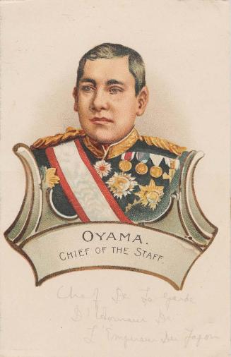 Oyama, Chief of  Staff from the "In the Far East" Series 216