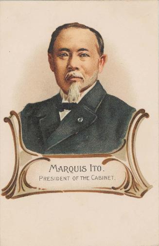 Marquis Ito- President of the Cabinet from the "In the Far East" Series 217