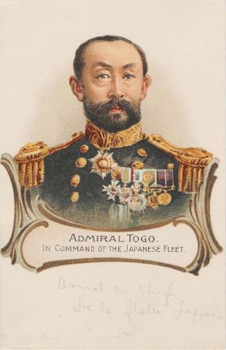 Admiral Togo, In Command of the Japanese Fleet from the "In the Far East" Series 217