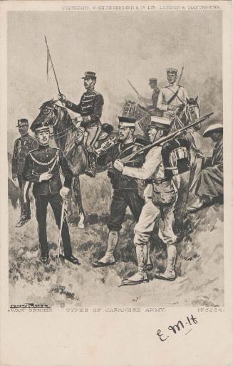 Types of Japanese Army from the War Series No.5224