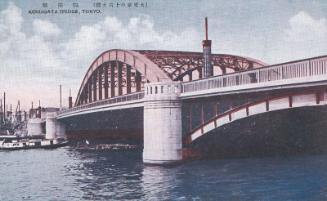 Komagata Bridge, Tokyo from the series The Sixteen Great Bridges in Great Tokyo (Dai Tokyo no jurokudaibashi)