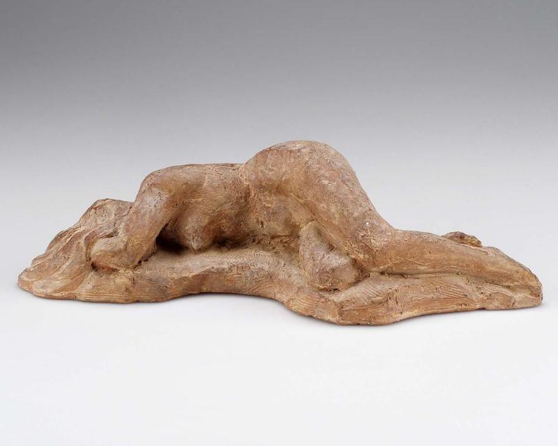 Reclining female figure