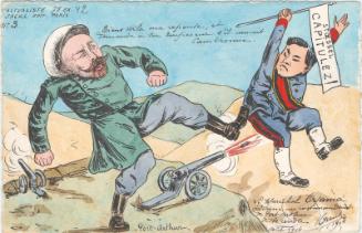 Russo-Japanese War: Marshal Oyama and Admiral Stessel, No.75 from the series L'Actualiste