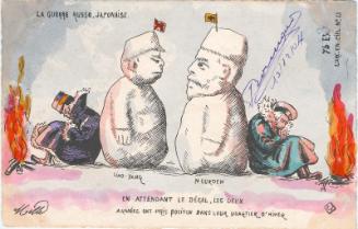 The Russo-Japaense War: The Two are in the Two Winter Positions, Liao-Yang, and Moukden, No.13 from the series L'Arc-En-Ciel