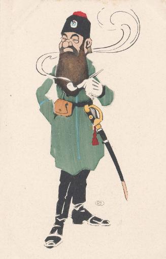 Russian General with Pipe (from an unidentified series) 2237