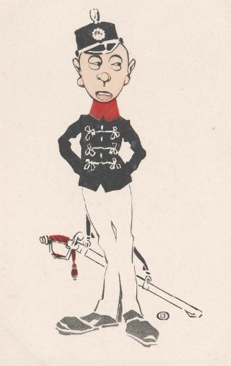 Soldier with Saber  (from an unidentified series) 2237