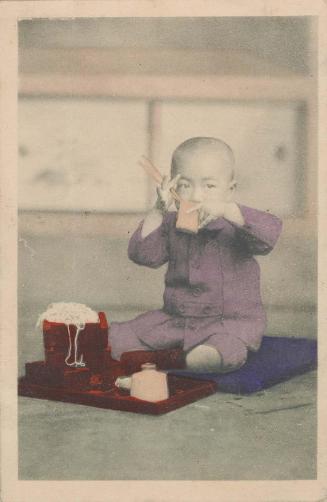 Boy Eating Soba