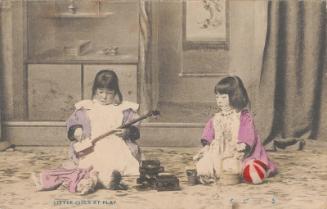 Little Girls at Play