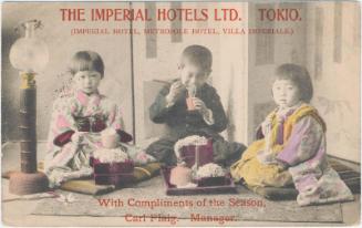 Advertisement for The Imperial Hotels Ltd. Tokyo