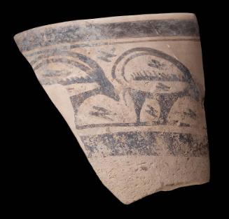 Pottery vessel fragment